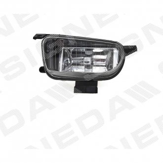 Фото автозапчастини протитуманна фара Depo, H3 VW TRANSPORTER CARAVELLE, 08.96 - 02.03 (701941699B) SIGNEDA ZVG201308L