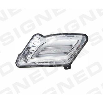 Фото автозапчасти фара дневного света TYC, (- 13), Led, з плінтусами, з лампочкою VOLVO S60/V60 (Y20), 04.10 - 05.13 (31278558) SIGNEDA ZVV1603R