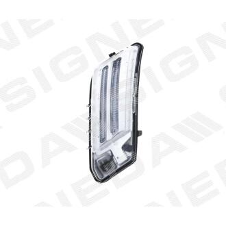 Фото автозапчастини фара дневного света Valeo, (-13), Led, VOLVO XC60, 05.08 - 05.13 (30784164) SIGNEDA ZVV1604VL