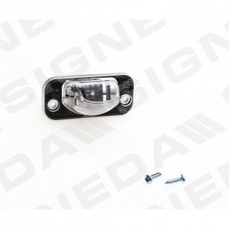 Фото автозапчасти фонарь подсветки номера Depo VW TRANSPORTER CARAVELLE, 08.96 - 02.03 (701943021) SIGNEDA ZVW1709