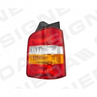 Фото автозапчасти задний фонарь TYC, 2DR, без лампочок, ECE VW TRANSPORTER T5, 04 - 09 (7H0945096F) SIGNEDA ZVW1945YR