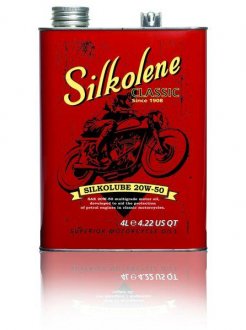 Фото автозапчасти олива для 4-тактних двигунів SILKOLENE SILKOLUBE 20W-50 4L MET