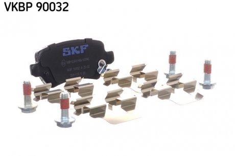 Комплект гальмівних колодок, дискове гальмо SKF VKBP 90032 A (фото 1)