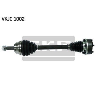 Фото автозапчастини привідний вал 551мм Volkswagen GOLF III, GOLF IV, PASSAT, VENTO 1.6-2.0 02.88-06.02 SKF VKJC 1002