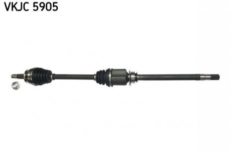 Приводной вал передний правая 970мм FIAT DOBLO, DOBLO CARGO 1.3D 02.10- SKF VKJC 5905 (фото 1)