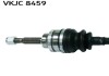 Фото автозапчасти приводной вал передняя левая 606мм RENAULT CLIO II, KANGOO, KANGOO EXPRESS 1.5D 07.03- SKF VKJC 8459 (фото 5)