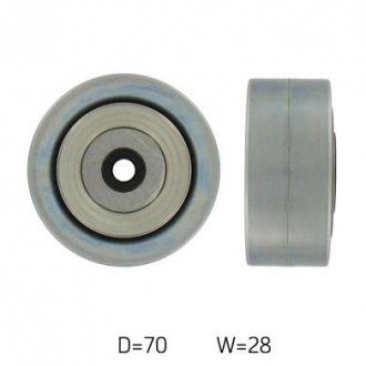 Паразитный ролик поликлинового ремня AUDI A6 C6; Volkswagen CRAFTER 2.0D 07.04- SKF VKM 31211 (фото 1)