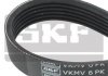 Фото автозапчастини поликлиновий ремінь (6PK1293) AUDI 100, A6 2.3 12.90-12.95 SKF VKMV 6PK1293 (фото 1)