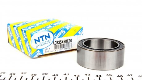 Підшипник компресора кондиціонера (35x50x20) SNR NTN ACB35X50X20 (фото 1)