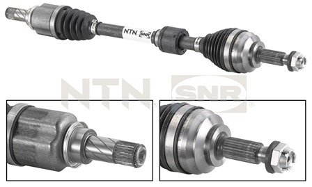 Фото автозапчасти передний приводной вал левый 682 мм RENAULT CLIO IV; SEAT IBIZA II 1.2/1.2LPG/1.6 03.93- SNR NTN DK55.003