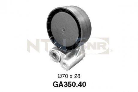 Натяжной ролик, поликлиновой ремень. SNR NTN GA350.40