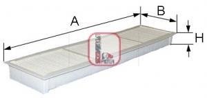 Фото автозапчастини фільтр повітря (салону) SOFIMA S3101C