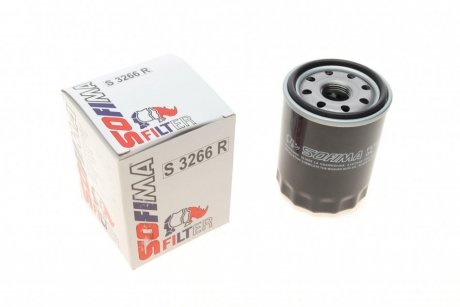 Фильтр масляный Nissan Micra 1.0-1.4i 92-10/ Primera 2.0i 90-96 SOFIMA S3266R (фото 1)