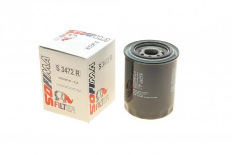 Фильтр масляный Hyundai H200/Terracan/Kia Sorento 2.5CRDi/2.7D 95- SOFIMA S 3472 R