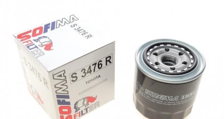 Фільтр масляний Toyota Avensis 2.0D 97- SOFIMA S3476R (фото 1)
