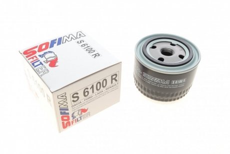 Фильтр масляный Lada/Ford Sierra/Scorpio 2.0/2.8/2.9 87-98 (низкий) SOFIMA S6100R