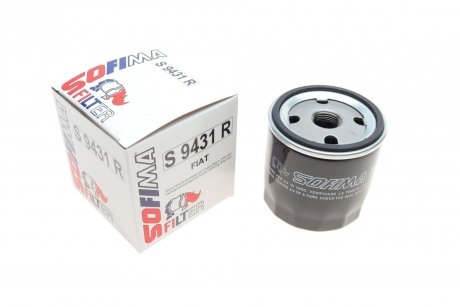Фільтр масляний Ford Fiesta/Focus/Mondeo/S-max 1.5/1.6EcoBoost/1.6/1.8 04- (h=73.5mm) SOFIMA S9431R (фото 1)