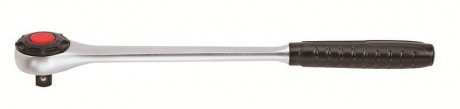 Ручка-тріскачка, 3/4 дюйма (20 мм), кількість зубів: 60, довжина: 505 мм, профіль: квадратний, тип: реверсивний, для біт, для розеток, для подовжувачів, ручка: пластик SONIC 7120704