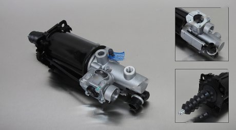 Фото автозапчасти пневмогидроусилитель MAN TGA - TGL - TGM 10 Bar / ø 80 mm / 85 mm (16080420560, 81307256095, 81307256108, 9700514320) SORL RL1608EA18