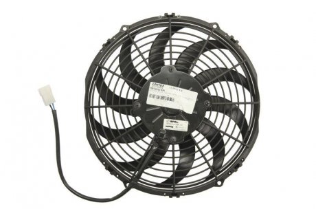 Вентилятор осьовий 12V (діаметр: 280мм, продуктивність: 1430м3/хв., всмоктування) SPAL VA09-AP12/C-54A
