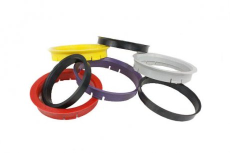 Центрирующее кольцо, 4 шт - диам. открыть столетие обода: 64 мм, диаметр ступица колеса: 54,1 мм (универсальная, пластиковая) SPEEDMAX PC 64,0-54,1 X4