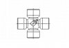 Хрестовина карданного валу (27ммx74,5мм) NISSAN PATHFINDER III, TERRANO II 2.4-4.0 02.93- SPIDAN U218 (фото 3)