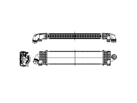 Фото автозапчасти інтеркулер SRLine 3205J8A1