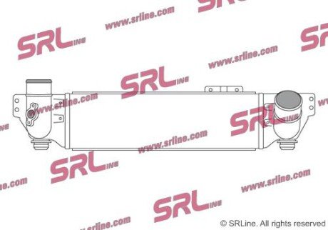 Фото автозапчасти інтеркулер SRLine 4171J82