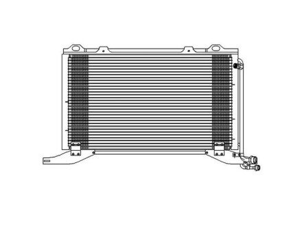 Фото автозапчасти радіатор кондиціонера SRLine 5015K8C3S