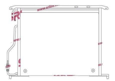 Фото автозапчастини радіатор кондиціонера SRLine 5025K8C1S