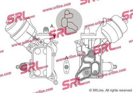 Фото автозапчасти радіатори масла MITO SRLine 5509L86