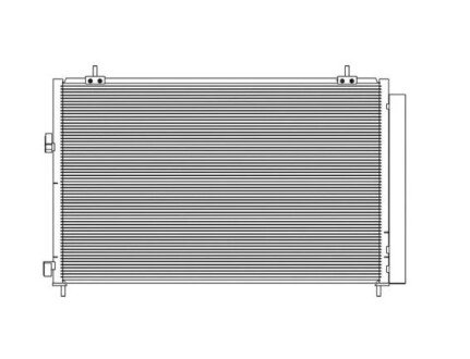 Фото автозапчастини радіатор кондиціонера SRLine 81X1K8C1S