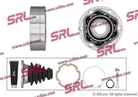 Фото автозапчасти шрус внутрішній SRLine S402001