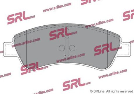 Фото автозапчасти гальмівні(тормозні) колодки SRLine S700017