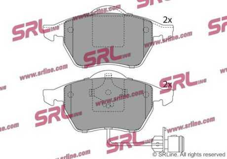 Фото автозапчасти гальмівні(тормозні) колодки SRLine S700018