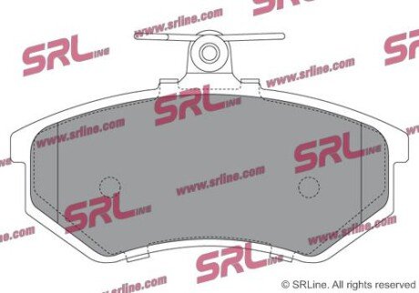 Фото автозапчасти гальмівні(тормозні) колодки SRLine S700027