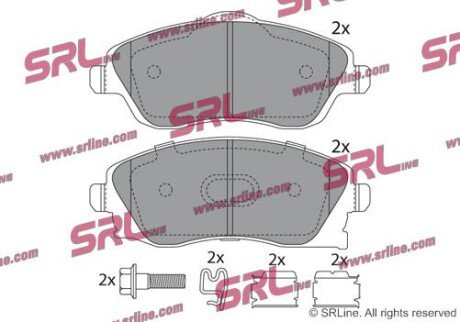 Фото автозапчасти гальмівні(тормозні) колодки SRLine S700031