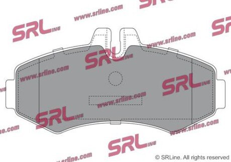 Фото автозапчастини гальмівні(тормозні) колодки SRLine S700033
