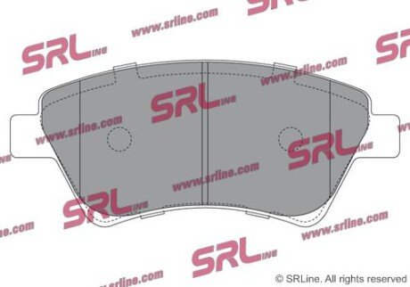 Фото автозапчасти гальмівні(тормозні) колодки SRLine S700040