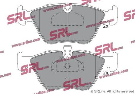 Фото автозапчасти гальмівні(тормозні) колодки SRLine S700041