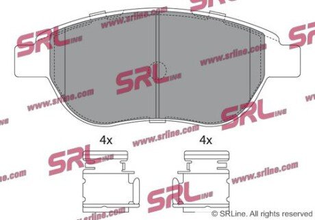 Фото автозапчасти гальмівні(тормозні) колодки SRLine S700066