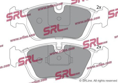 Фото автозапчасти гальмівні(тормозні) колодки SRLine S700071
