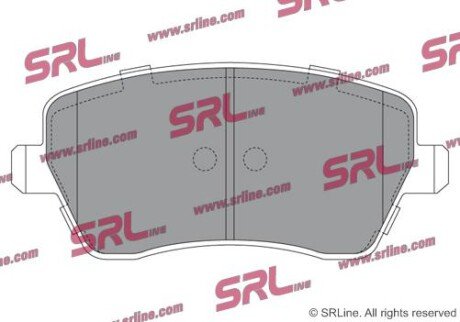 Фото автозапчасти гальмівні(тормозні) колодки SRLine S700098