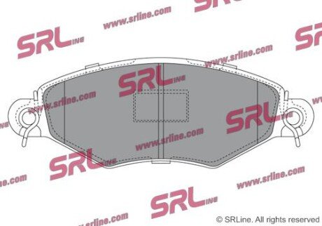 Фото автозапчасти гальмівні(тормозні) колодки SRLine S700116