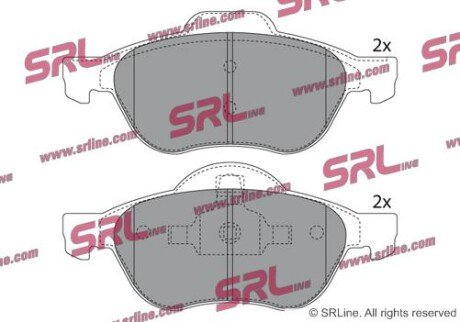 Фото автозапчастини гальмівні(тормозні) колодки SRLine S700131