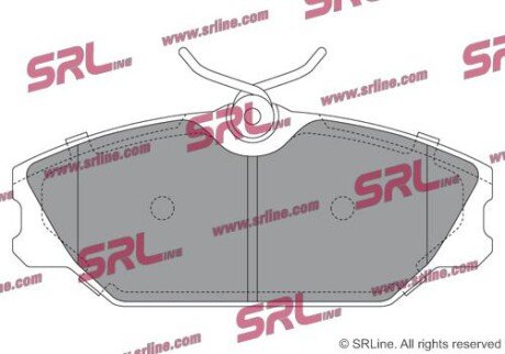 Фото автозапчасти гальмівні(тормозні) колодки SRLine S700138
