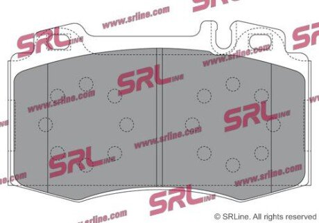 Фото автозапчастини гальмівні(тормозні) колодки SRLine S700153