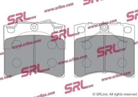 Фото автозапчасти гальмівні(тормозні) колодки SRLine S700176