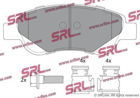 Фото автозапчасти гальмівні(тормозні) колодки SRLine S700214