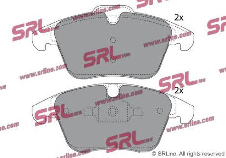 Фото автозапчасти гальмівні(тормозні) колодки SRLine S700224